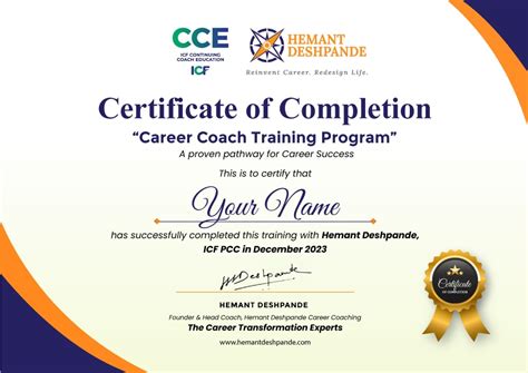 affordable career coach certification